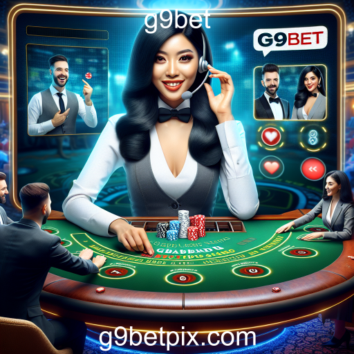 A Experiência de Jogos Ao Vivo no g9bet